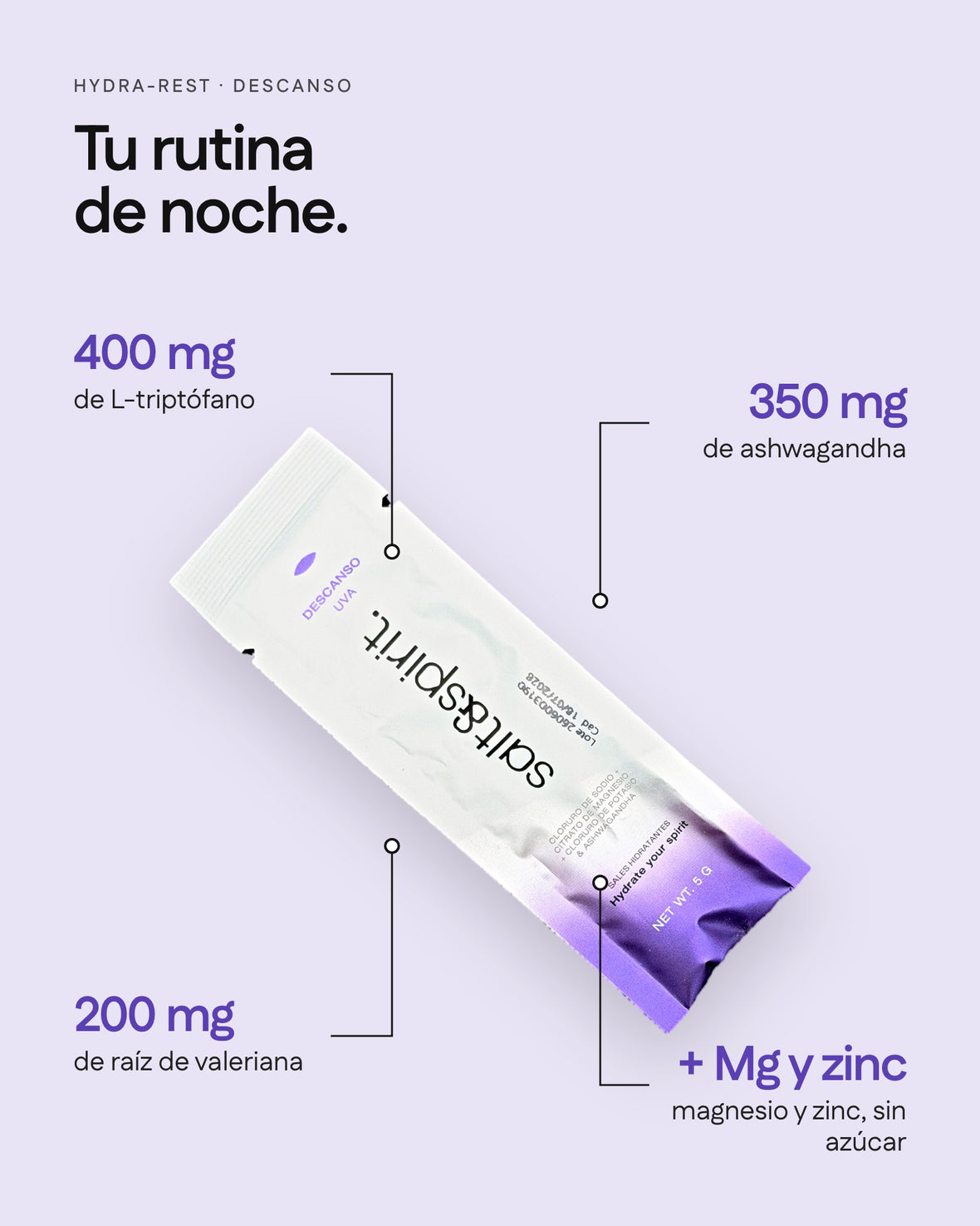 Hydra-Rest — qué trae cada sobre