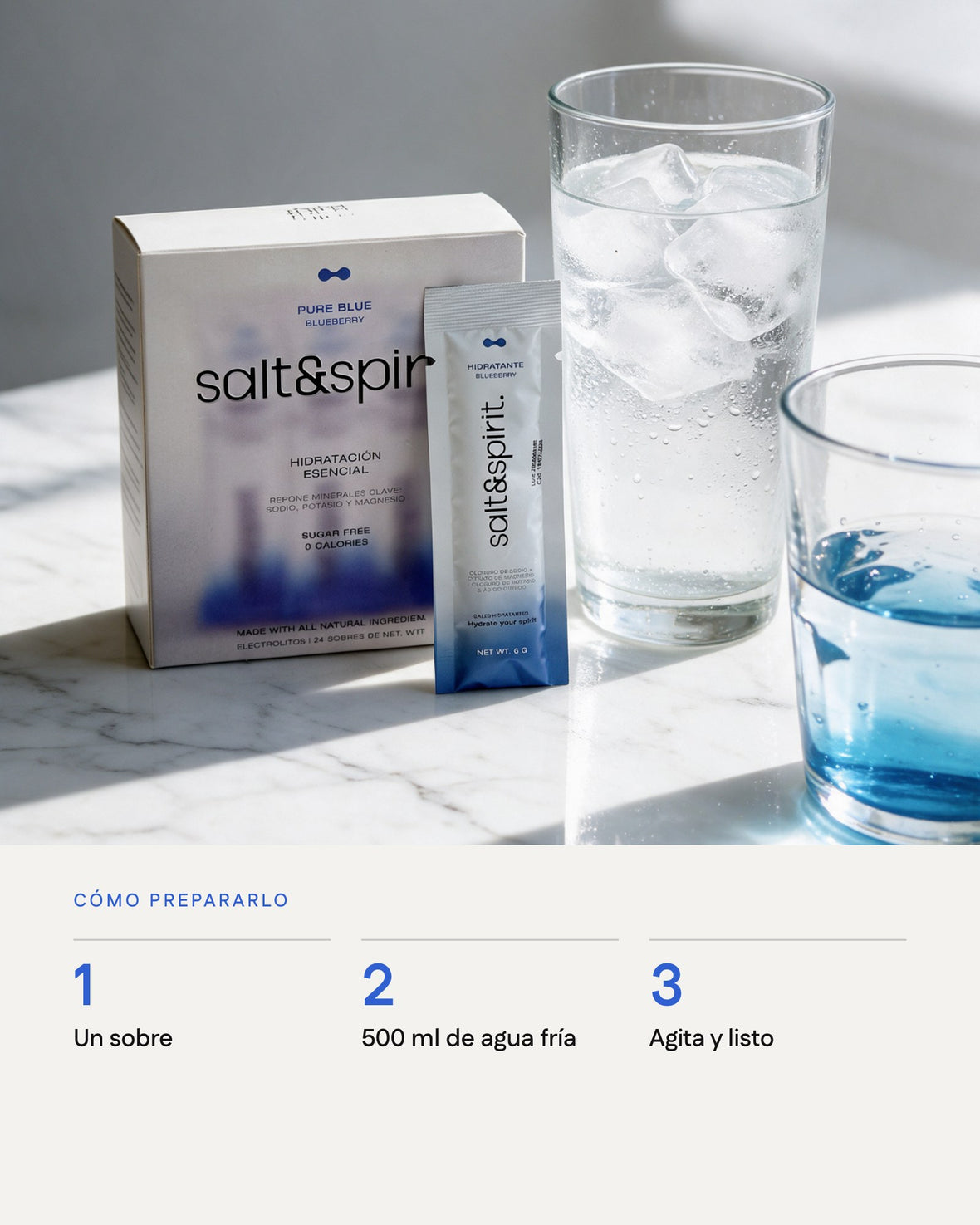 Pure Blue — cómo prepararlo