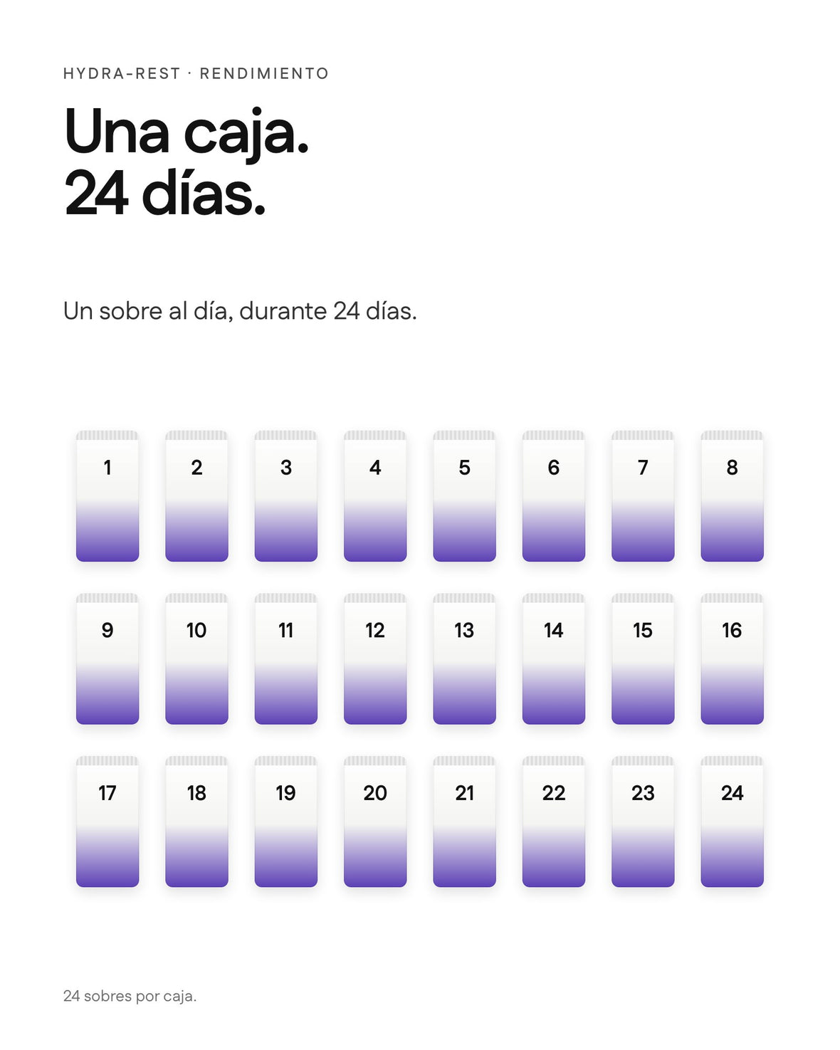 Hydra-Rest — 24 sobres por caja