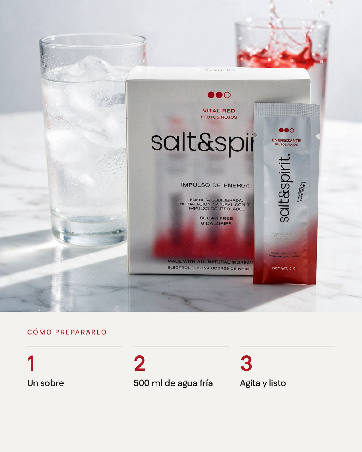 Vital Red — cómo prepararlo